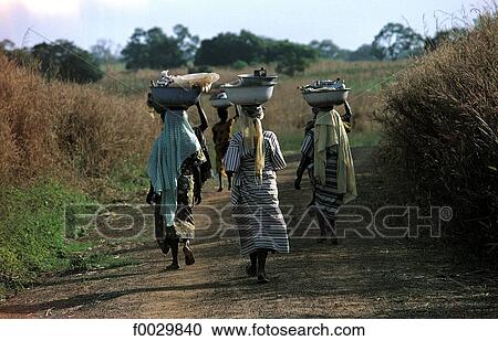 Togo, going to Tchamba market View Large Photo Image Stock Image - Togo, going to Tchamba market. Fotosearch