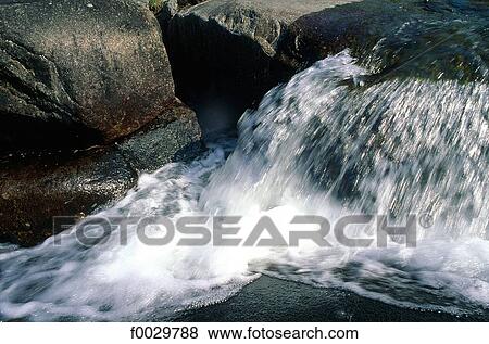 Waterfall View Large Photo Image Stock Photo - Waterfall. Fotosearch