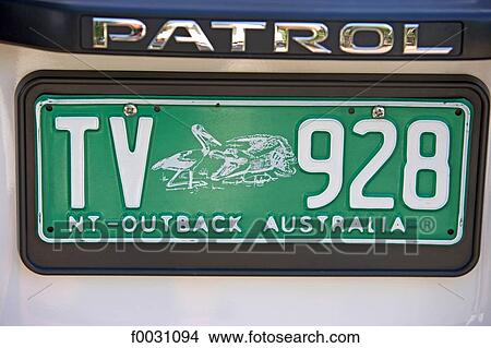 Australia, Northern Territory, Darwin, license plate View Large Photo Image Picture - Australia, Northern Territory, Darwin, license plate. Fotosearch