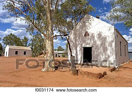 Australia, Northern Territory, Hermannsburg aborigine community, Lutheran church View Large Photo Image Picture - Australia, Northern Territory, Hermannsburg aborigine community, Lutheran church. Fotosearch