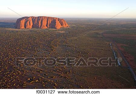 Australia, Northern Territory, Uluru-kata Tjuta national park, Ayers Rock, aerial photography View Large Photo Image Stock Photo - Australia, Northern Territory, Uluru-kata Tjuta national park, Ayers Rock, aerial photography. Fotosearch
