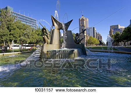 Australia, Northern Territory, Adelaide, fontaine View Large Photo Image Stock Photo - Australia, Northern Territory, Adelaide, fontaine. Fotosearch