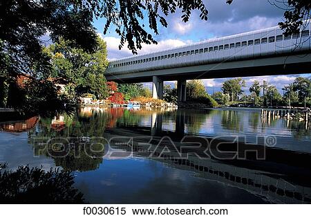 Austria, Vienna suburb, aerial metro upon Danube River View Large Photo Image Stock Photography - Austria, Vienna suburb, aerial metro upon Danube River. Fotosearch