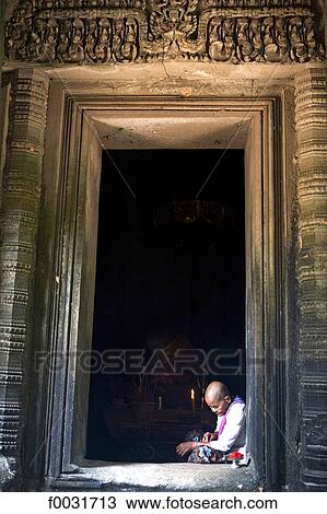 Cambodia, Angkor, Pream Kahn. View Large Photo Image Stock Image - Cambodia, Angkor, Pream Kahn.. Fotosearch