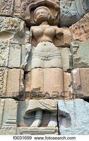 Stock Photo - Cambodia, Angkor, Roluos. Fotosearch