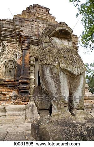 Cambodia, Angkor, Roluos View Large Photo Image Stock Photography - Cambodia, Angkor, Roluos. Fotosearch