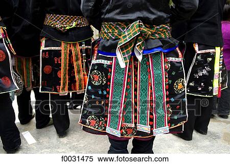 China, Guizhou, Taojiang village, Miao traditional costume View Large Photo Image Stock Photography - China, Guizhou, Taojiang village, Miao traditional costume. Fotosearch