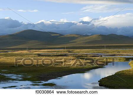 China, Qinghai, eastern landscape View Large Photo Image Picture - China, Qinghai, eastern landscape. Fotosearch