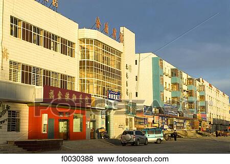 Stock Photo - China, Xinjiang, Buerjin. Fotosearch
