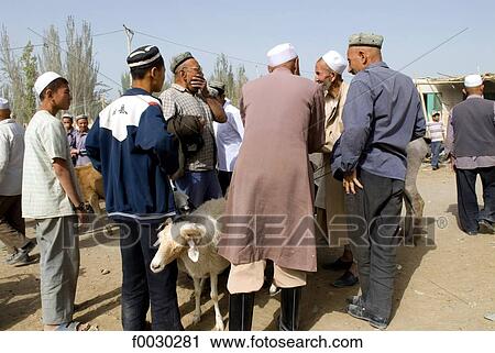 China, Xinjiang, Keriya, market View Large Photo Image Stock Image - China, Xinjiang, Keriya, market. Fotosearch