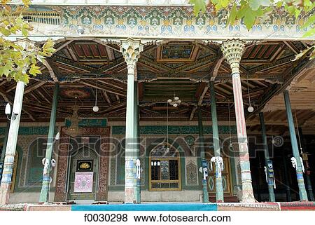 China, Xinjiang, Yarkand, Uyghur mosque View Large Photo Image Stock Photo - China, Xinjiang, Yarkand, Uyghur mosque. Fotosearch