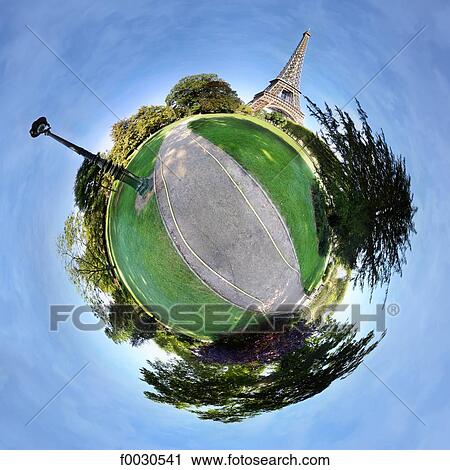 Digital creation: Paris, Eiffel tower View Large Photo Image Stock Image - Digital creation: Paris, Eiffel tower. Fotosearch