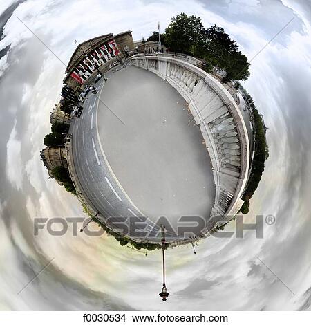 Picture - Digital creation: Paris, national assembly. Fotosearch