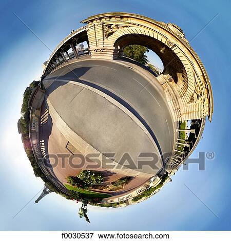 Digital creation: Paris View Large Photo Image Stock Photo - Digital creation: Paris. Fotosearch