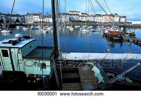 France, Brittany, Douarnenez, fishing port View Large Photo Image Stock Image - France, Brittany, Douarnenez, fishing port. Fotosearch