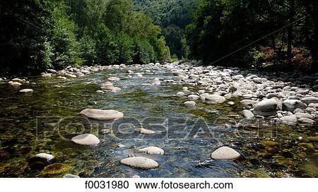 France, Corsica, Corte, the river Tavignano. View Large Photo Image Stock Image - France, Corsica, Corte, the river Tavignano.. Fotosearch