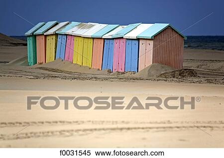 France, Pas-de-Calais, Opal Coast, Berck beach, bathing huts View Large Photo Image Stock Photography - France, Pas-de-Calais, Opal Coast, Berck beach, bathing huts. Fotosearch