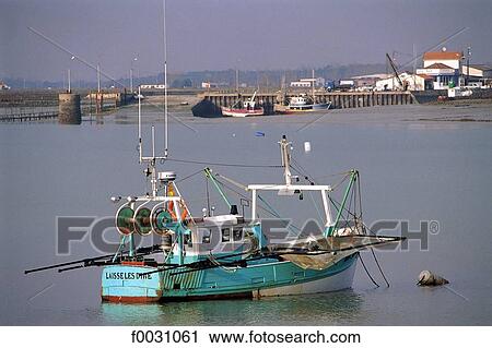 France, Poitou Charentes, La Tremblade, fishing boat View Large Photo Image Stock Image - France, Poitou Charentes, La Tremblade, fishing boat. Fotosearch