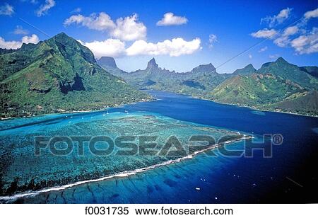 French Polynesia, Moorea island. View Large Photo Image Stock Photography - French Polynesia, Moorea island.. Fotosearch
