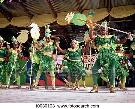 Granada, Saint George's, women dancing for the mardi gras parade for carnival View Large Photo Image Stock Image - Granada, Saint George's, women dancing for the mardi gras parade for carnival. Fotosearch