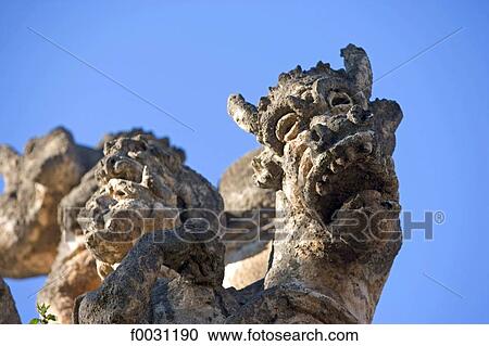 Italy, Sicily, Bagheria, Palagonia baroque villa, sculptures View Large Photo Image Stock Image - Italy, Sicily, Bagheria, Palagonia baroque villa, sculptures. Fotosearch