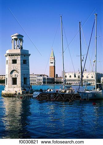 Italy, Venice, Grand canal, boats and Saint Mark's square View Large Photo Image Stock Image - Italy, Venice, Grand canal, boats and Saint Mark's square. Fotosearch