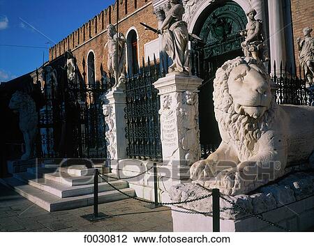Italy, Venice, lions at the entrance of admiralty View Large Photo Image Stock Image - Italy, Venice, lions at the entrance of admiralty. Fotosearch