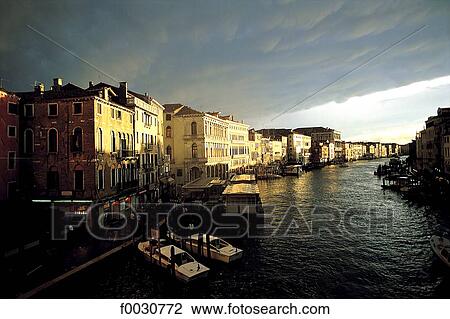 Italy, Venice, the Grand canal after storm View Large Photo Image Stock Image - Italy, Venice, the Grand canal after storm. Fotosearch