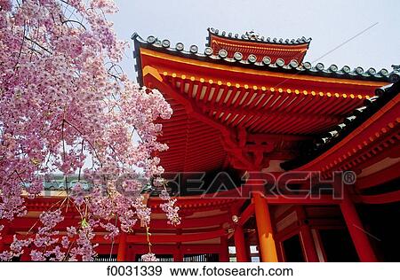 Japan, Kyoto, Heian temple View Large Photo Image Stock Photo - Japan, Kyoto, Heian temple. Fotosearch