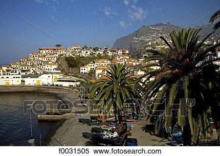 Portugal, Madeira, Camara de Lobos View Large Photo Image Stock Photography - Portugal, Madeira, Camara de Lobos. Fotosearch