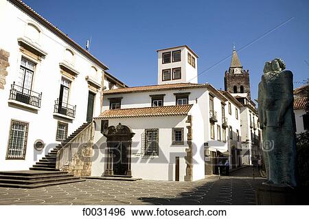 Stock Photograph - Portugal, Madeira, Funchal, street. Fotosearch