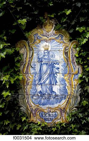 Portugal, Madeira, Monte tropical gardens, azulejos View Large Photo Image Picture - Portugal, Madeira, Monte tropical gardens, azulejos. Fotosearch