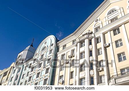 Russia, St Petersburg, art deco building. View Large Photo Image Stock Image - Russia, St Petersburg, art deco building.. Fotosearch