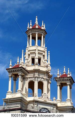 Stock Photo - Spain, Valencia, architecture detail. Fotosearch