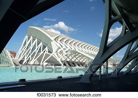 Spain, Valencia, city of arts and sciences, science museum Principe Felipe View Large Photo Image Stock Image - Spain, Valencia, city of arts and sciences, science museum Principe Felipe. Fotosearch