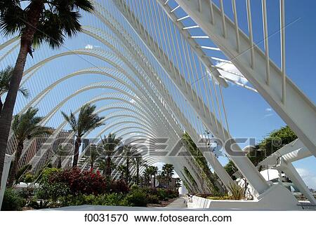 Spain, Valencia, Umbracle garden View Large Photo Image Stock Image - Spain, Valencia, Umbracle garden. Fotosearch