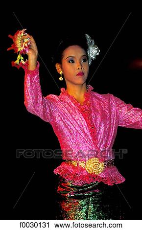 Thailand, Bangkok, folk dance, young girl View Large Photo Image Stock Image - Thailand, Bangkok, folk dance, young girl. Fotosearch