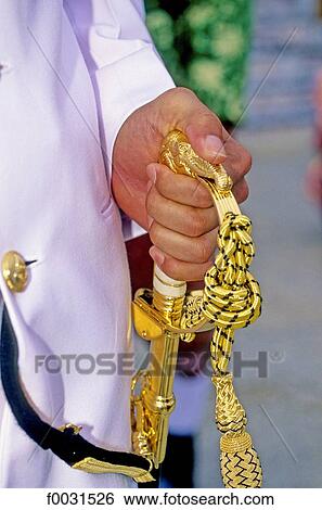 Thailand, Bangkok, royal sailor officer, detail View Large Photo Image Stock Photograph - Thailand, Bangkok, royal sailor officer, detail. Fotosearch