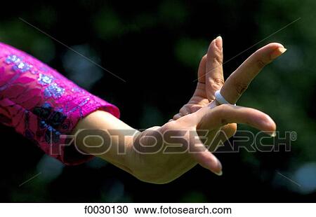 Thailand, Bangkok, Vimanmek palace, traditional folk dance, hand detail View Large Photo Image Stock Image - Thailand, Bangkok, Vimanmek palace, traditional folk dance, hand detail. Fotosearch