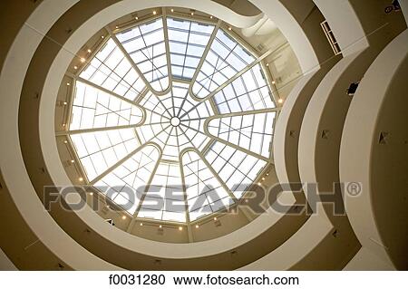 United States, New York, Manhattan, Guggenheim museum designed by Frank Llyod Wright in 1943, indoor architecture View Large Photo Image Stock Image - United States, New York, Manhattan, Guggenheim museum designed by Frank Llyod Wright in 1943, indoor architecture. Fotosearch