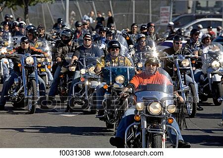 United States, New York, Manhattan, during the "Liberty ride", Harley-Davidson bikers gathering View Large Photo Image Stock Photo - United States, New York, Manhattan, during the "Liberty ride", Harley-Davidson bikers gathering . Fotosearch
