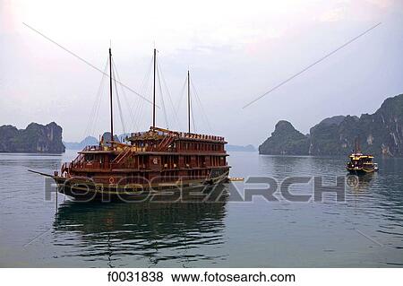 Vietnam, Halong bay. View Large Photo Image Stock Photo - Vietnam, Halong bay.. Fotosearch