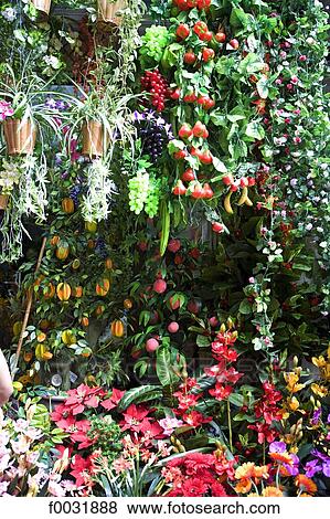 Stock Photo - Vietnam, Hanoi, flowers.. Fotosearch