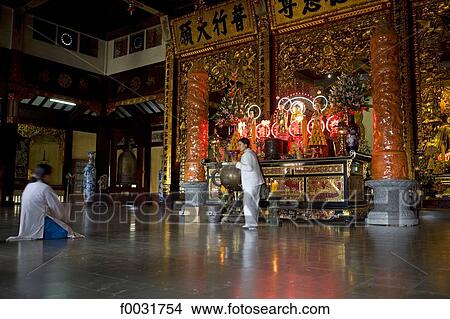 Vietnam, Ho Chi Minh city, Giac pagoda. View Large Photo Image Picture - Vietnam, Ho Chi Minh city, Giac pagoda.. Fotosearch