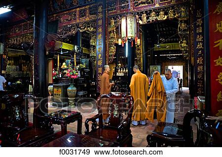 Vietnam, Ho Chi Minh city, Giac pagoda. View Large Photo Image Stock Photo - Vietnam, Ho Chi Minh city, Giac pagoda.. Fotosearch
