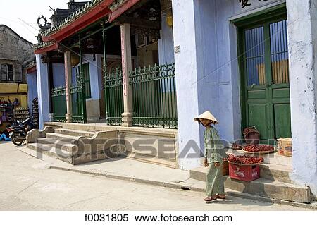 Vietnam, Hoi An, seller of red pepper. View Large Photo Image Stock Photography - Vietnam, Hoi An, seller of red pepper.. Fotosearch