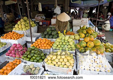 Vietnam, Hue, fruits for sale. View Large Photo Image Stock Image - Vietnam, Hue, fruits for sale.. Fotosearch