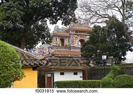 Vietnam, Hue, Imperial city. View Large Photo Image Stock Photography - Vietnam, Hue, Imperial city.. Fotosearch