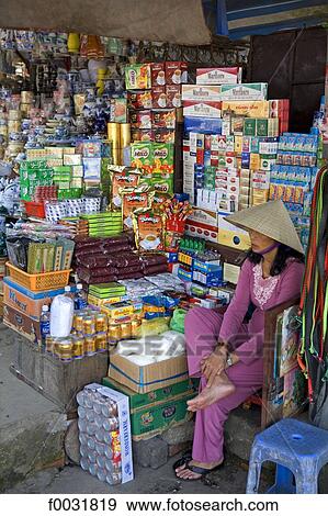 Vietnam, Hue, shop. View Large Photo Image Stock Photo - Vietnam, Hue, shop.. Fotosearch