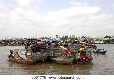 Vietnam, Mekong delta. View Large Photo Image Stock Photograph - Vietnam, Mekong delta.. Fotosearch